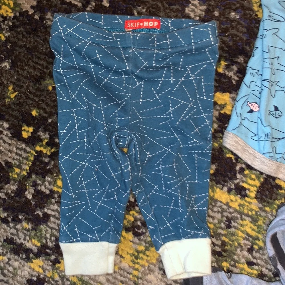8 piece baby boys lot from petit lem skip hop Carter’s and sovereign code